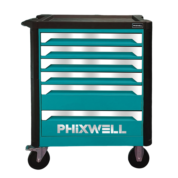 719502 PHIXWELL Szafka narzędziowa z 7 szufladami