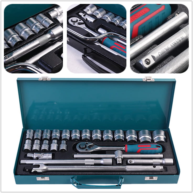 717303 PHIXWELL 24 SZT. ZESTAW GNIAZD IRON BOX